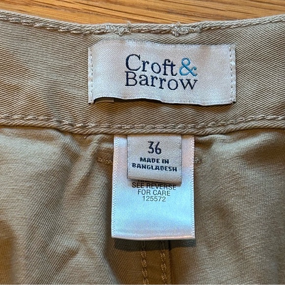 NWT Croft & Barrow Cargo Khaki Shorts - Picture 7 of 8